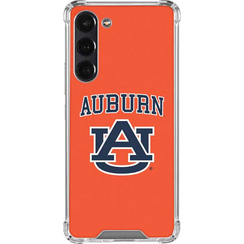 Auburn University AU Orange Galaxy S24 FE Clear Case